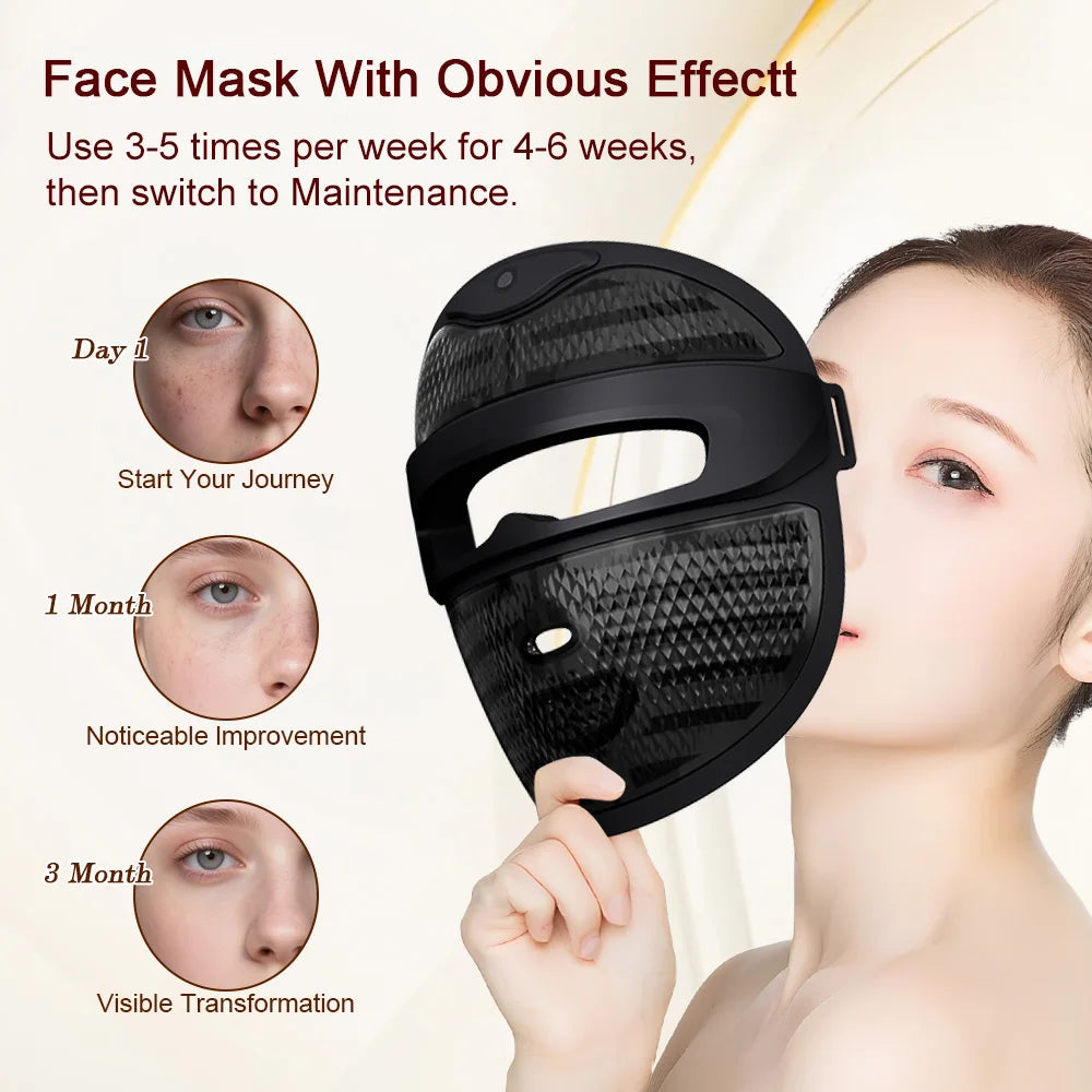 7-Color LED Light Therapy Face & Neck Mask