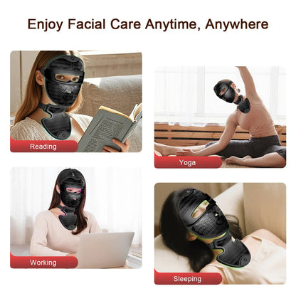 7-Color LED Light Therapy Face & Neck Mask